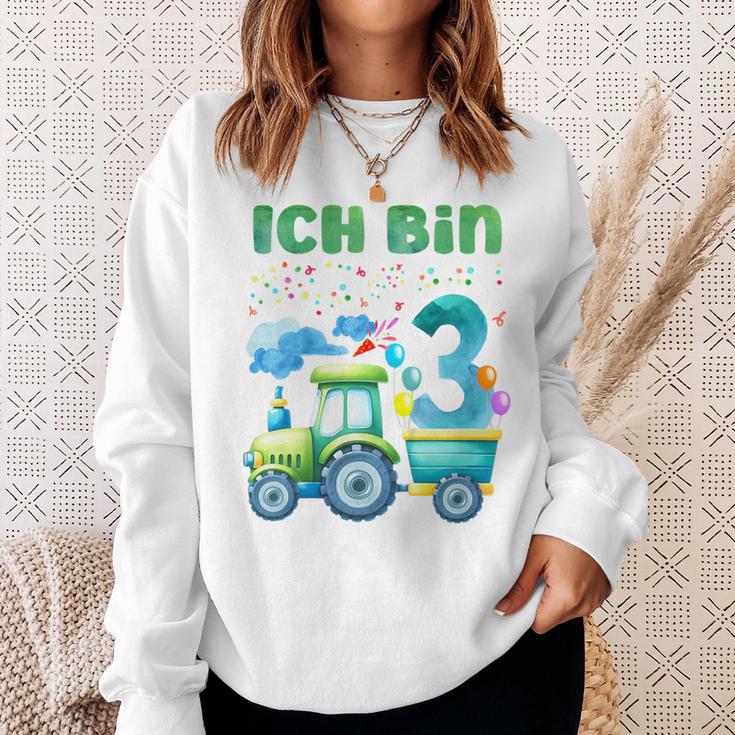 Children's Ich Bin 3 Jahre Alt Tractor Sweatshirt Geschenke für Sie