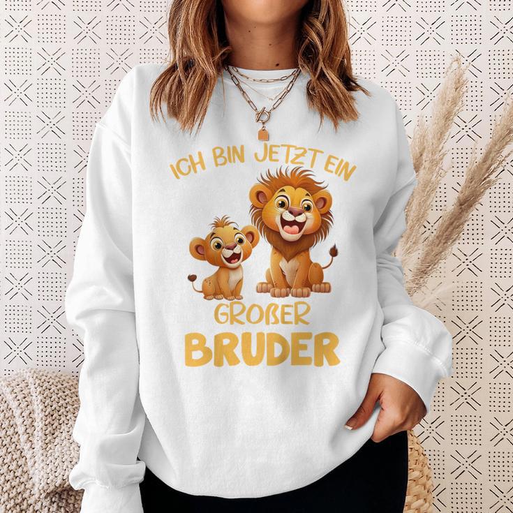 Children's Ich Bin Jetzt Ein Großer Bruder Löwen Motif Sweatshirt Geschenke für Sie