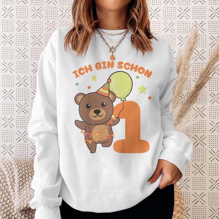 Children's Ich Bin Schon 1 Bär Sweatshirt Geschenke für Sie