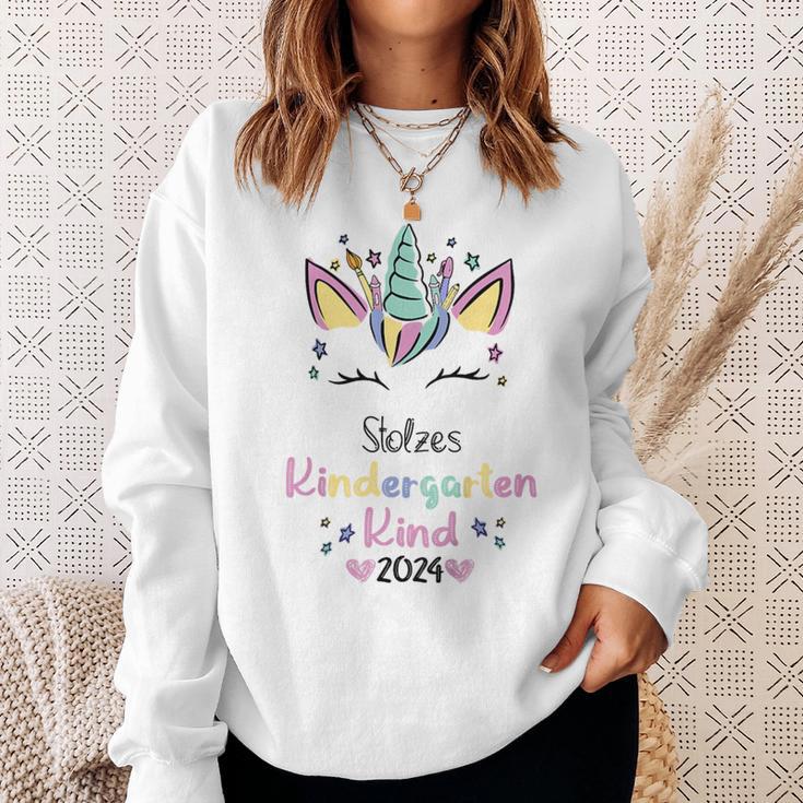 Children's Stolzes Kindergarten 2024 Kita Kiga Gray Sweatshirt Geschenke für Sie