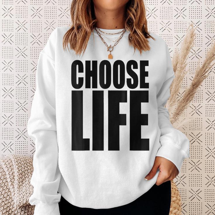 Choose Lifeintage 80S Wählen Sie Lifeintage 80Er Jahre Sweatshirt Geschenke für Sie