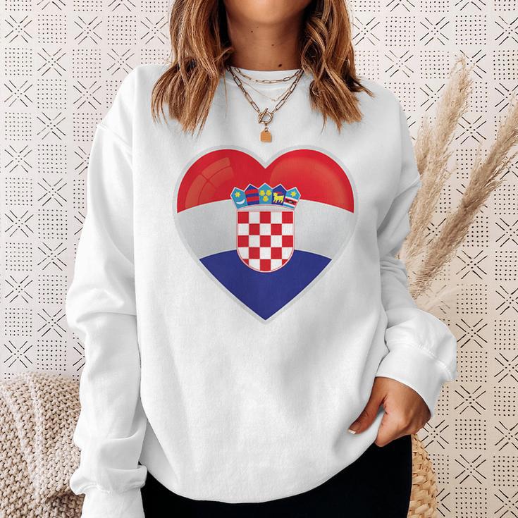 Croatia Flag Croatia Children's Croatia Hrvatska Sweatshirt Geschenke für Sie