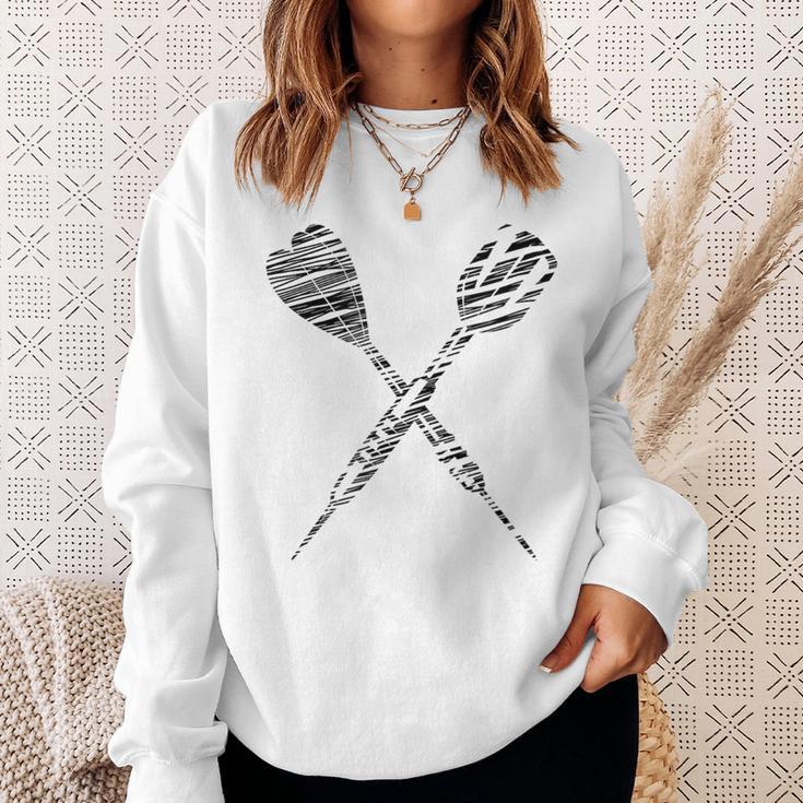 Dart Silhouette For Dart Player Sweatshirt Geschenke für Sie