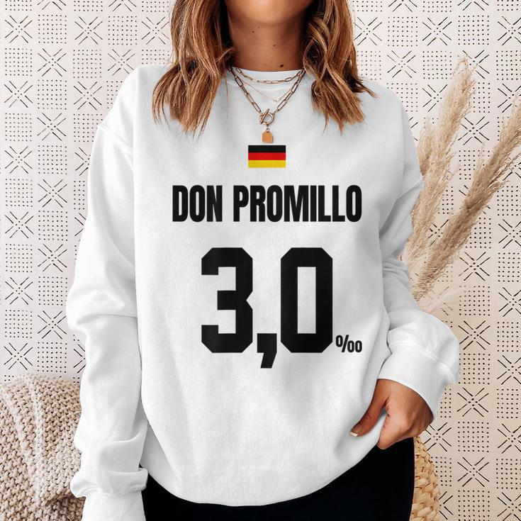 Don Promillo Sauftrikot X Malle Party Trikot Deutschland Sweatshirt Geschenke für Sie