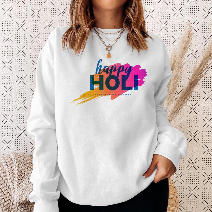 Festival Of Colors Happy Holi Sweatshirt Geschenke für Sie