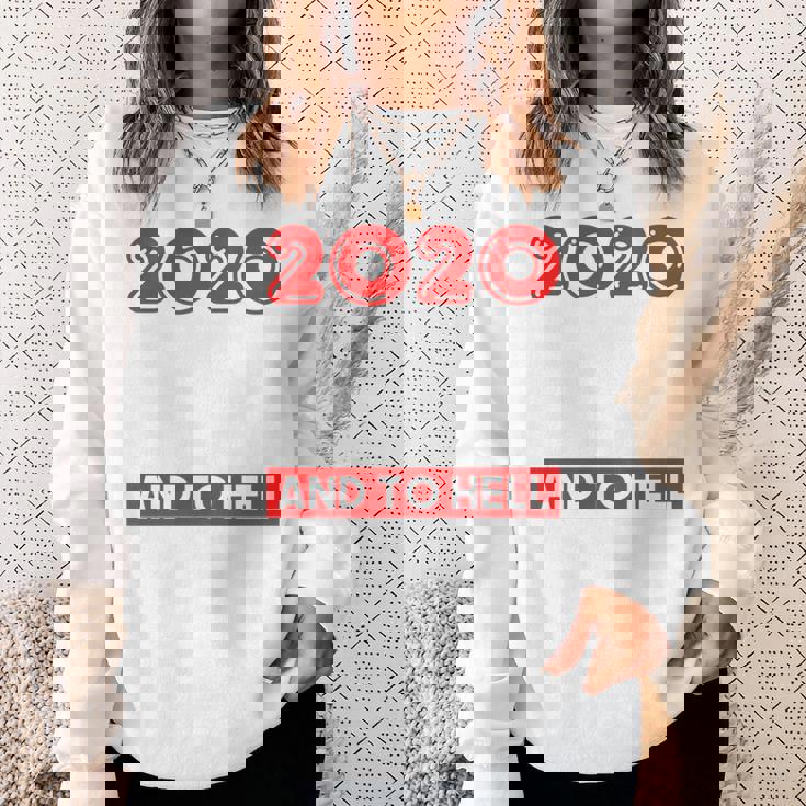 Good Tidings And Cheer And To Hell With This Year 2020 Sweatshirt Gifts for Her