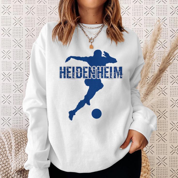 Heidenheim Football Fan Red Sweatshirt Geschenke für Sie