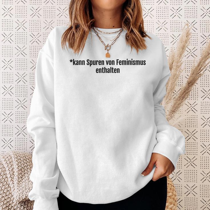 Kann Spurenon Feminismus Enthalten X Feminist Feminist Sweatshirt Geschenke für Sie