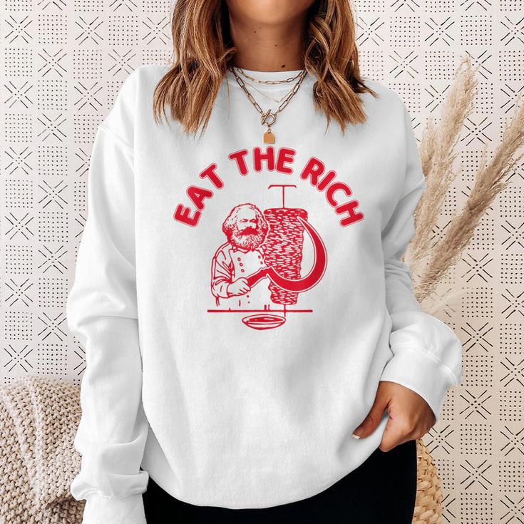 Karl Marx Eat Doner Rich Socialism Sweatshirt Geschenke für Sie