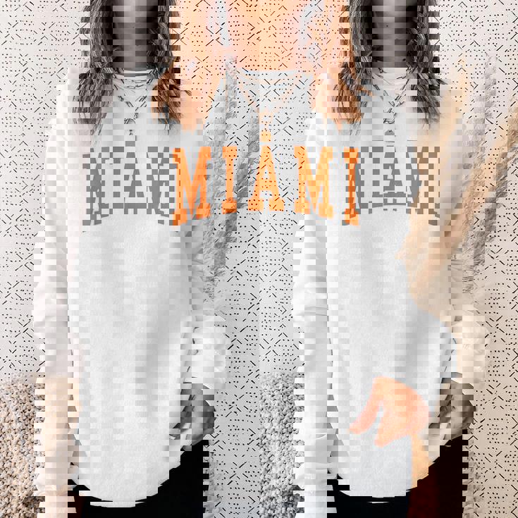 Miami Throwback Classic Sweatshirt Gifts for Her Miami Throwback Classic Sweatshirt Gifts for Her