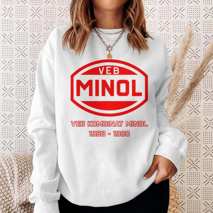 Minol -Ebolkseigener Betrieb Minol Yellow Sweatshirt Geschenke für Sie