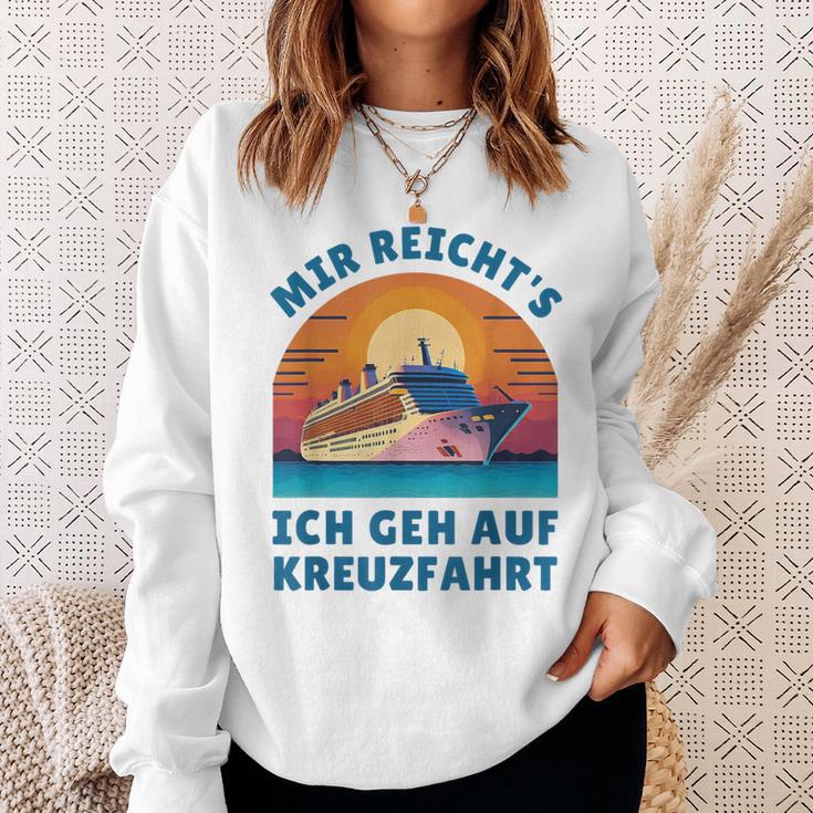 Mir Reich's Ich Geh Auf Kreuzfahrt Sweatshirt Geschenke für Sie