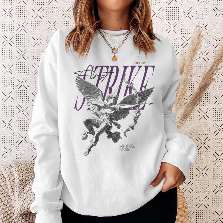 Modern Hip Hopintage Graffiti Urban Angel Streetwear Sweatshirt Geschenke für Sie