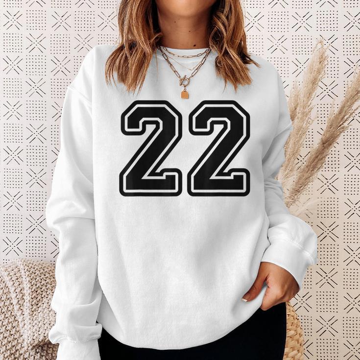 Number 22 Sport Number 22 Sweatshirt Geschenke für Sie