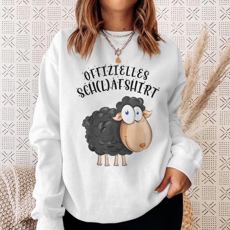 Official Sleep Schaf Pyjama Schlafanzug Nachthemd Sweatshirt Geschenke für Sie