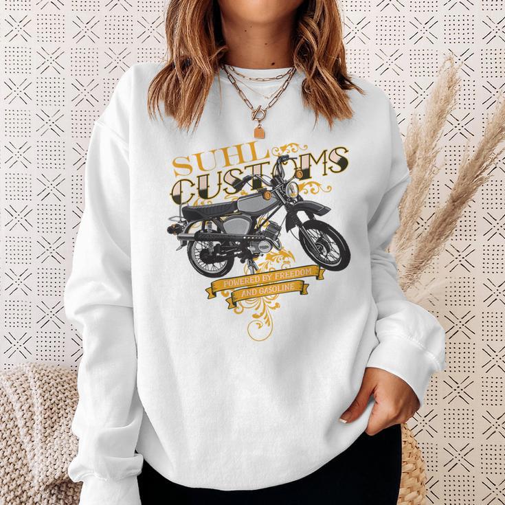 Ostdeutschland Suhl Simson Enduro S50 S51a Suhl Customs Sweatshirt Geschenke für Sie