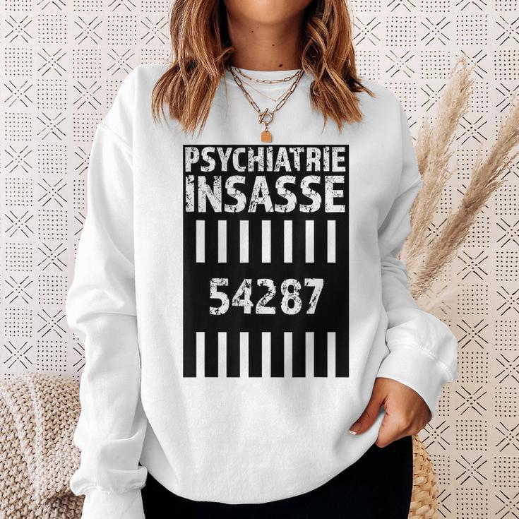 Psychiatrie Insasse 54287 Kostüm Knast Gefängnis Sweatshirt Geschenke für Sie