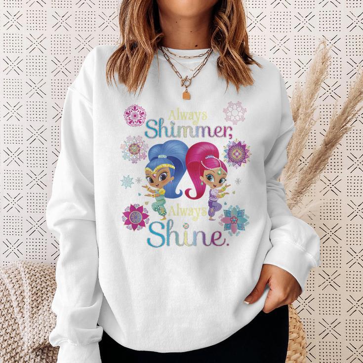 Shimmer And Shine Always Shimmer Always Shine Portrait Sweatshirt Geschenke für Sie