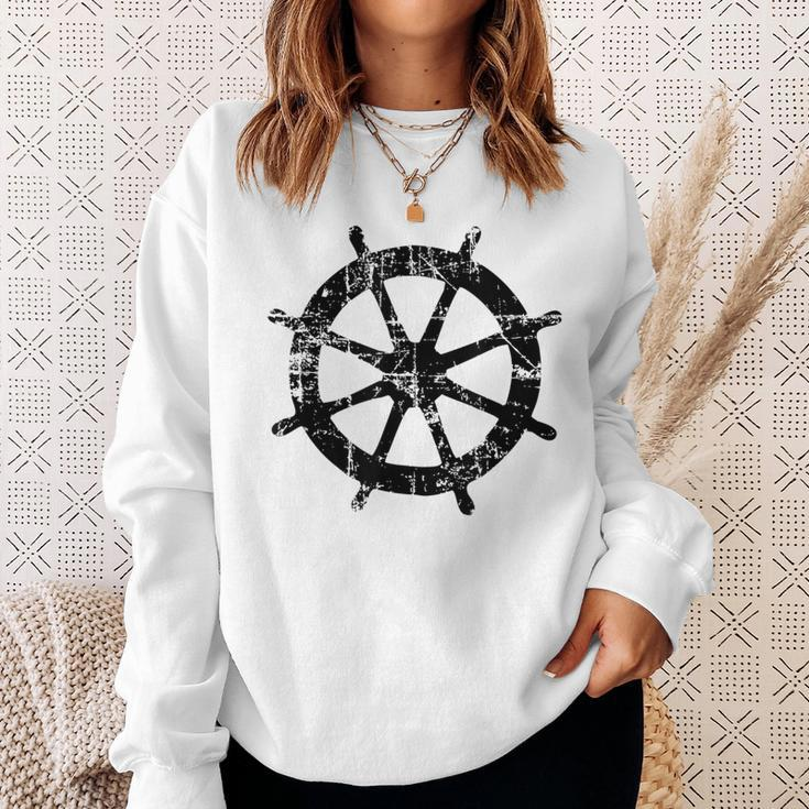 Sring Wheel Sringintage Boat & Sail Sweatshirt Geschenke für Sie