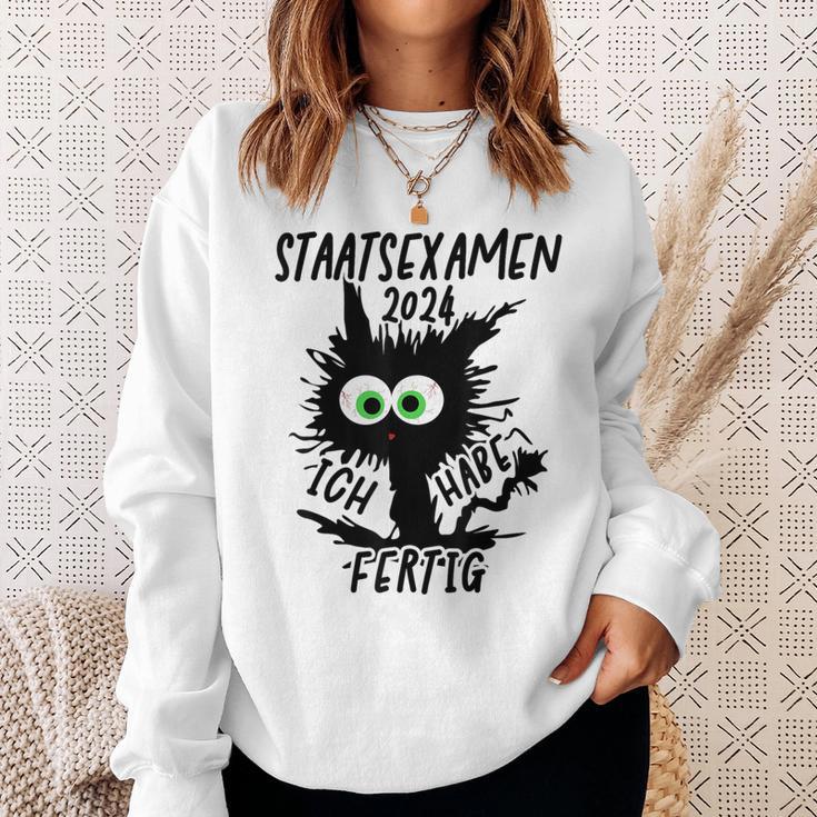 Staatsexamen 2024 Ich Habe Fertig Gray Sweatshirt Geschenke für Sie