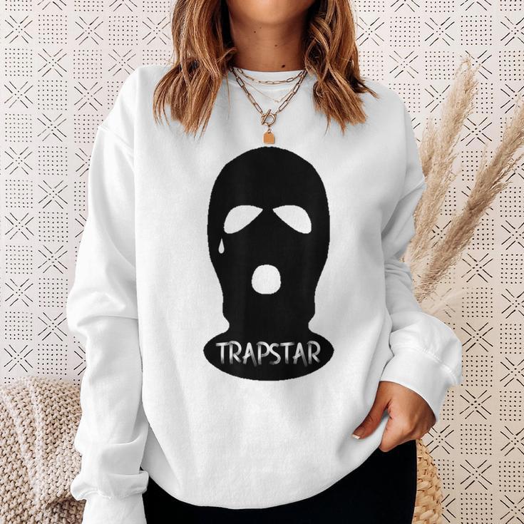 Trapstar Ski Mask Blue Sweatshirt Geschenke für Sie