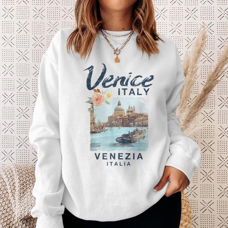 Venice Italy Enice Italiaintage Sweatshirt Geschenke für Sie