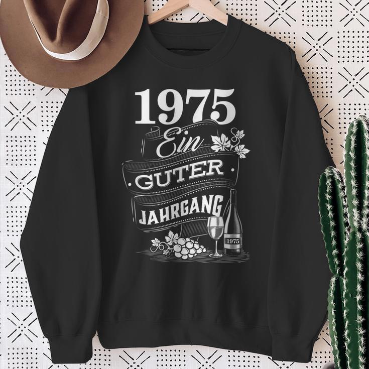 1975 Ein Guter Jahrgang Birthday Sweatshirt Geschenke für alte Frauen