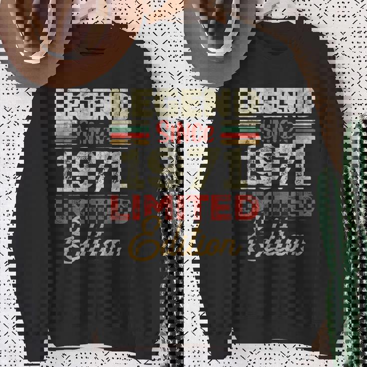 52Nd Birthday 52 Year Old Since 1971 Limited Edition Felpa Regalos para ancianas