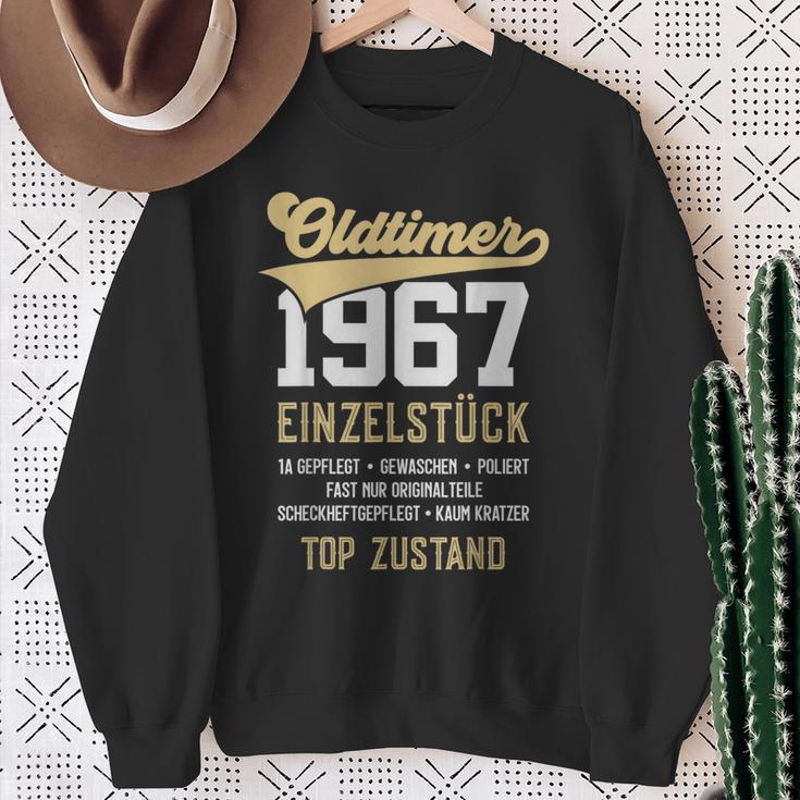 56 Jahre Oldtimer 1967Intage 56Th Birthday Sweatshirt Geschenke für alte Frauen