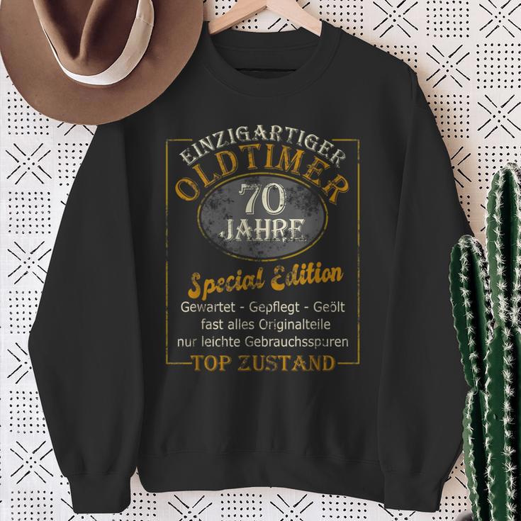 70Th Birthday Man Uniqueintage Car 70S Sweatshirt Geschenke für alte Frauen