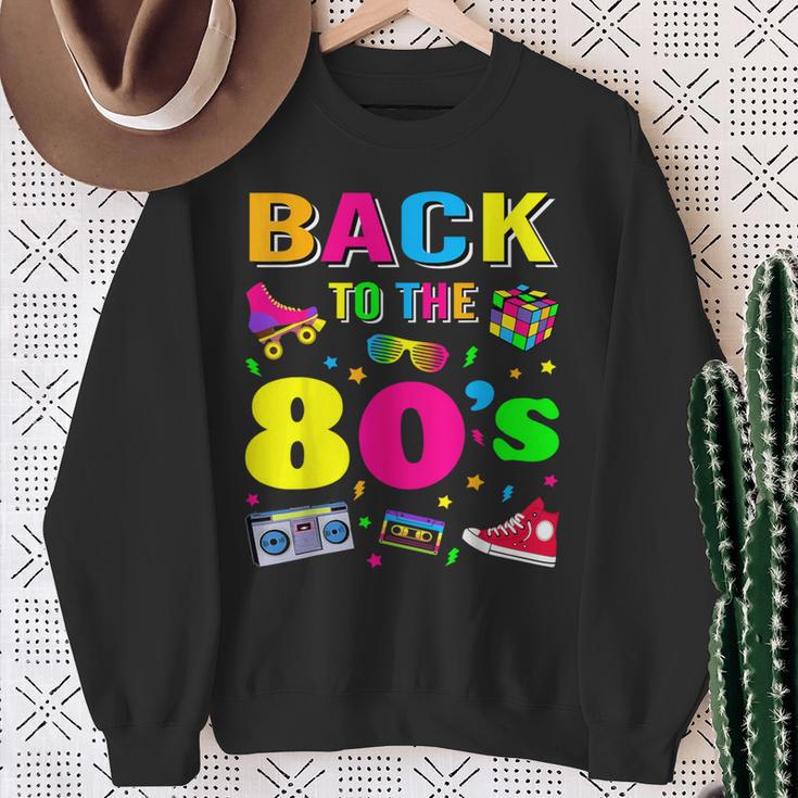 '80S Retro Motto I Love 80'S Sweatshirt Geschenke für alte Frauen