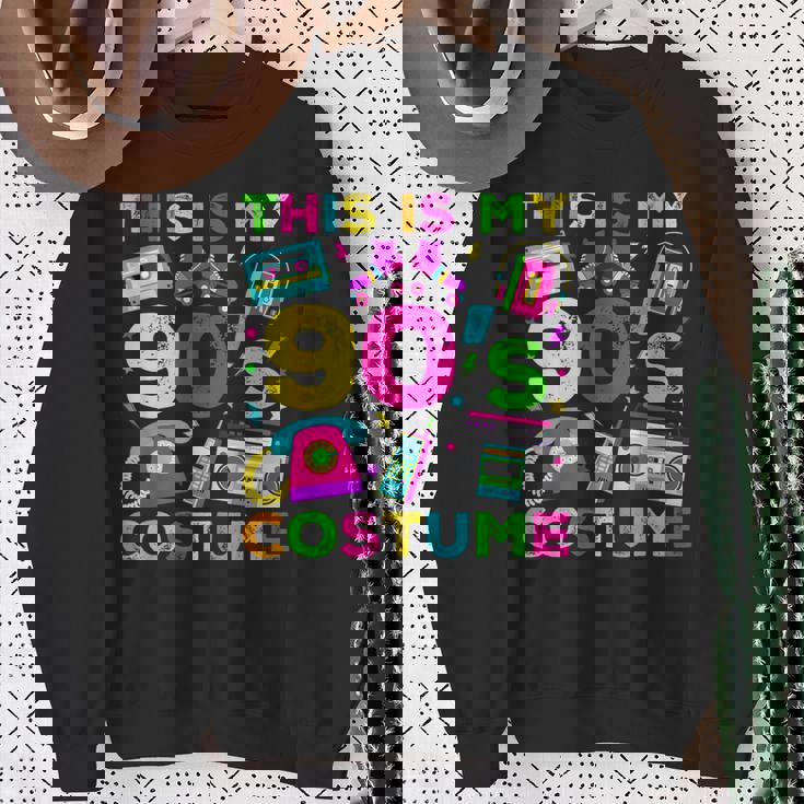 This Is My 90S Costume 90'S Style Nineties Retro Party Sweatshirt Gifts for Old Women