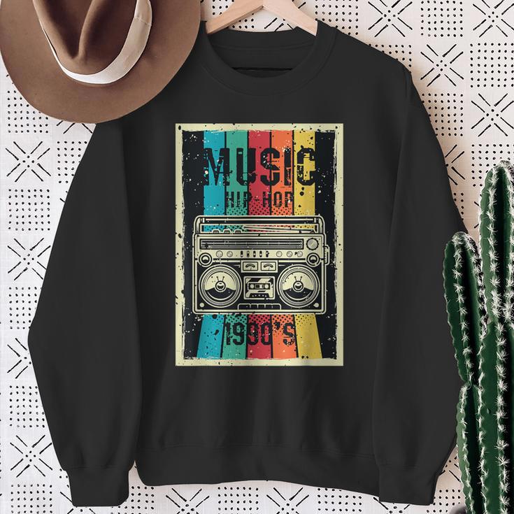 90S Outfit Hip Hop Music Retro Sweatshirt Geschenke für alte Frauen