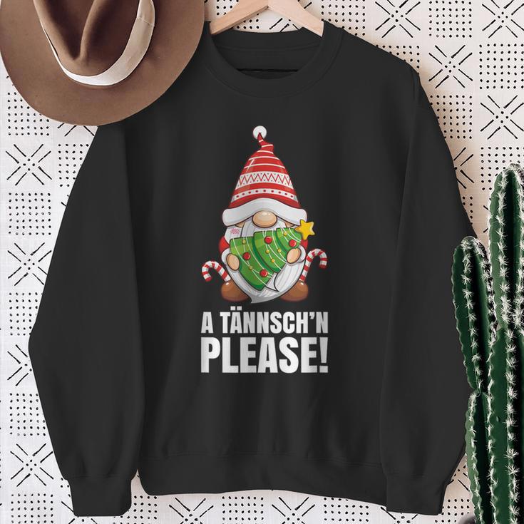 Ä Tännschen Please Weihnachten Tannenbaum Sweatshirt Geschenke für alte Frauen