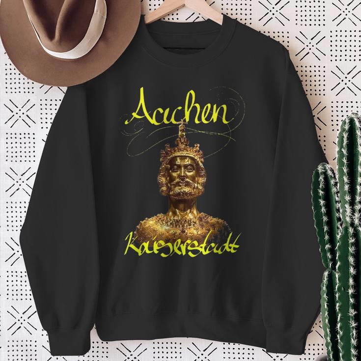 Aachen Kaiserstadt Sweatshirt Geschenke für alte Frauen