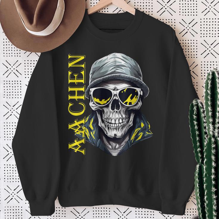 Aachen Aachen Ultras Fans Aachen Nrw Sweatshirt Geschenke für alte Frauen