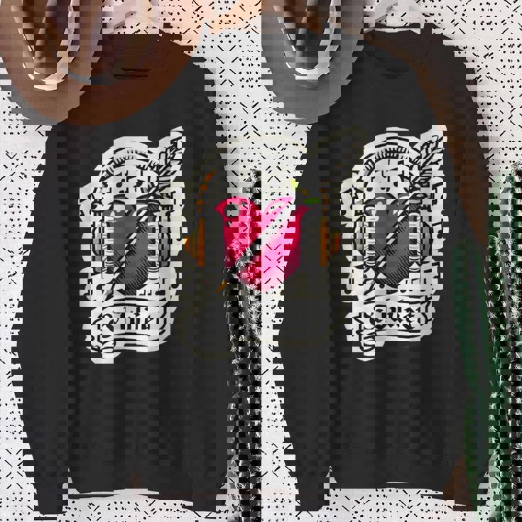 & Juliet Musical Theatre Heart Quill Musicals Sweatshirt Gifts for Old Women