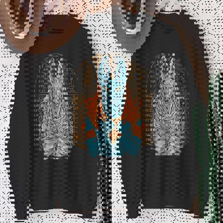 Anubis Dio Egizio Antico Egitto Anubis Felpa Regalos para ancianas