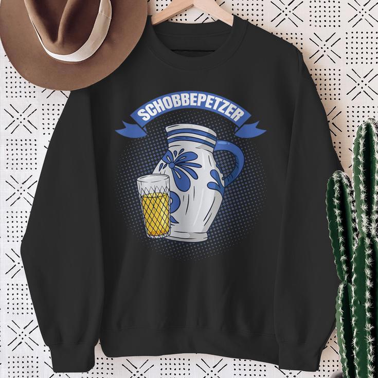 Appelwoi For Schobbepetzer And Cider Lovers S Sweatshirt Geschenke für alte Frauen