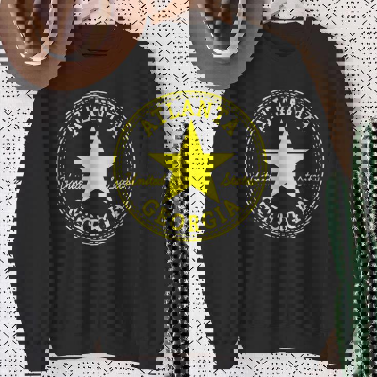 Atlanta Georgia Stati Uniti Usa Capitale Dello Stato Outfit Felpa Regalos para ancianas