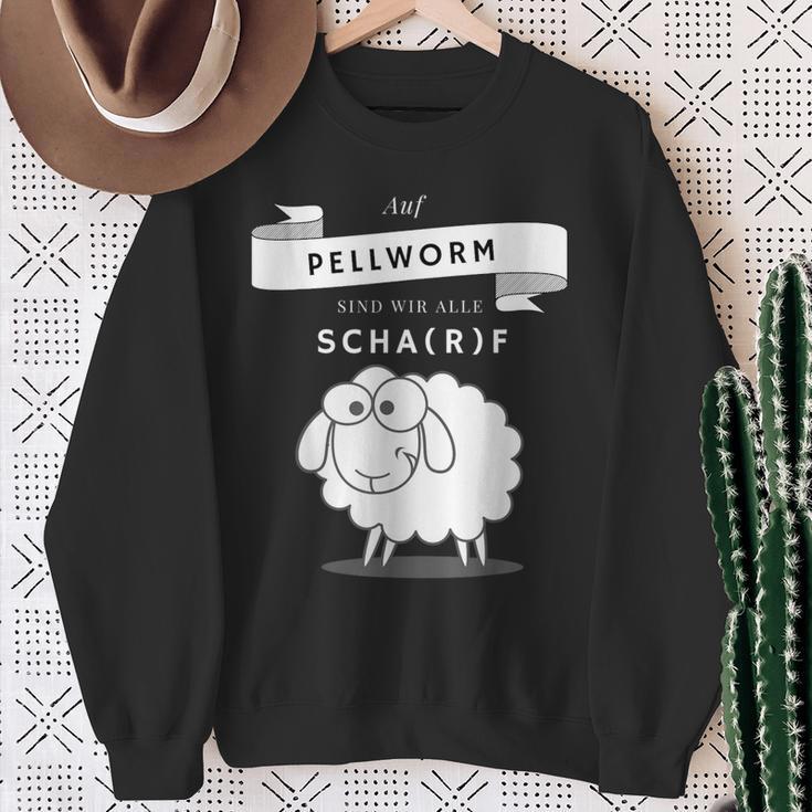 Auf Pellworm Sind Wir Alle Scharf Sweatshirt Geschenke für alte Frauen