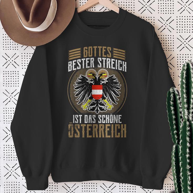 Austria Flag Costume Austria ienna Sweatshirt Geschenke für alte Frauen