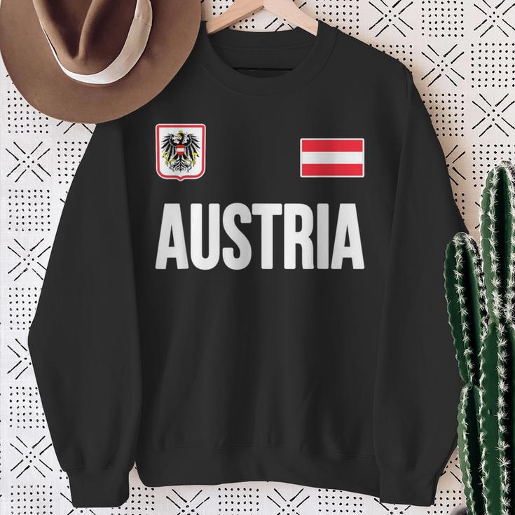 Austria Austria Flag Austria Souvenir Sweatshirt Geschenke für alte Frauen