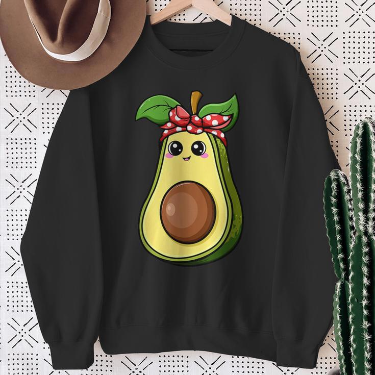 Avocado Lover Bandanaeganegetarian Sweatshirt Geschenke für alte Frauen