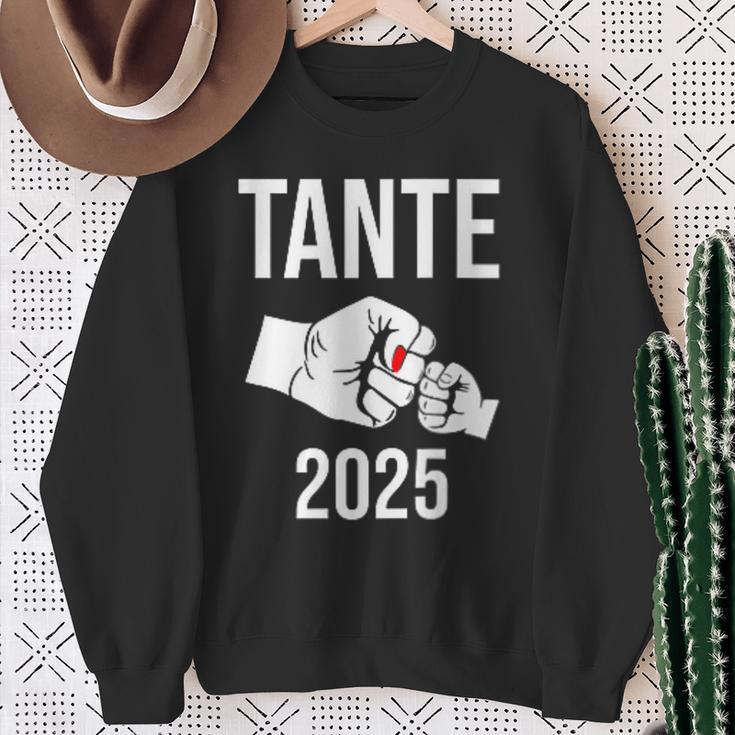 Befördert Zur Tante 2025 Ich Werde Tante 2025 Tante 2025 Sweatshirt Geschenke für alte Frauen