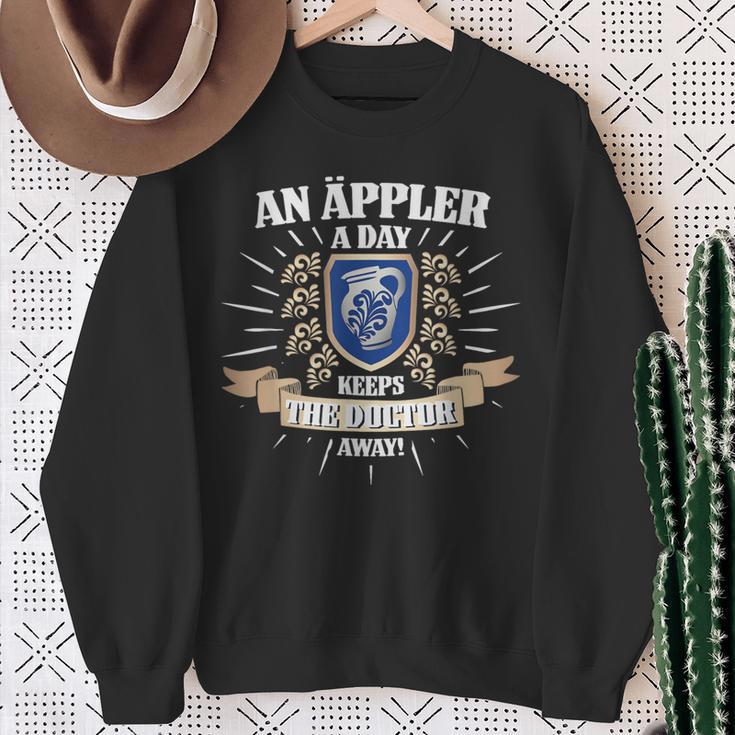 Bembeloll Hessischer Appler Sweatshirt Geschenke für alte Frauen