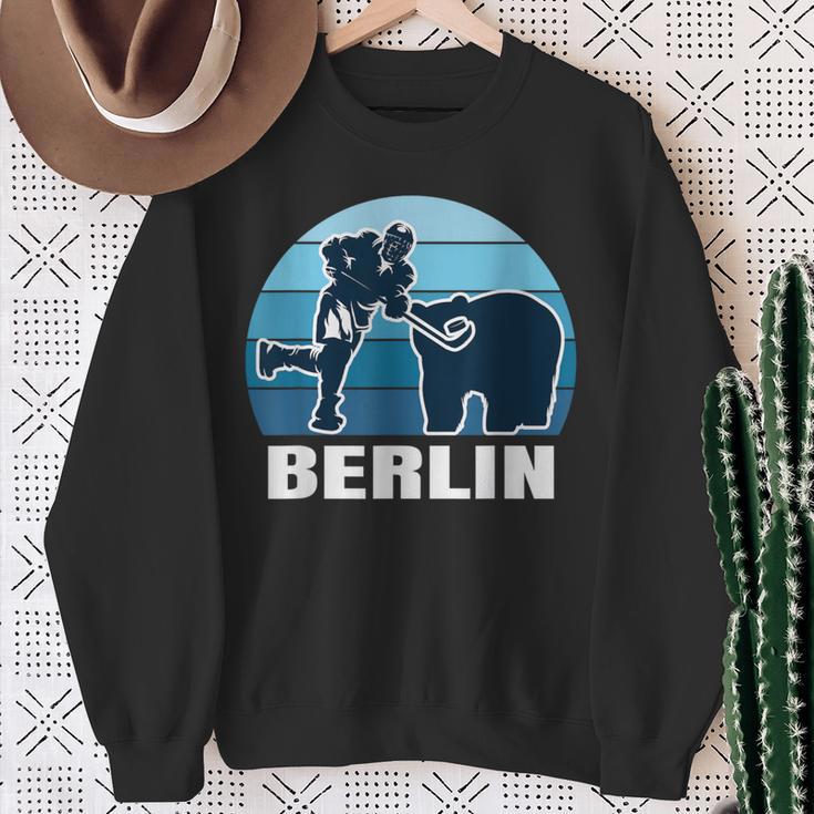 Berlin Eishockey Fan – Eisbären Sweatshirt Geschenke für alte Frauen