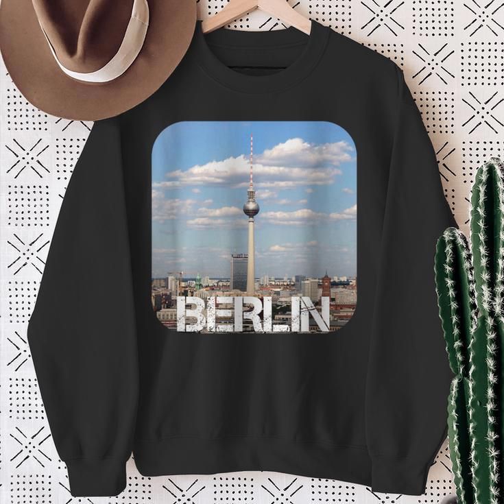 Berlin Tv Tower Sweatshirt Geschenke für alte Frauen