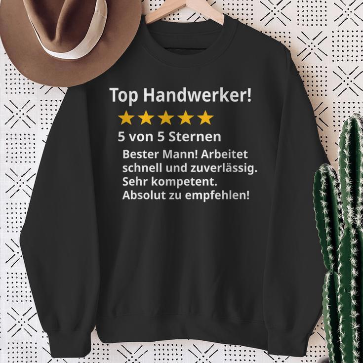 Bester Handwerker Best Handsman Sweatshirt Geschenke für alte Frauen