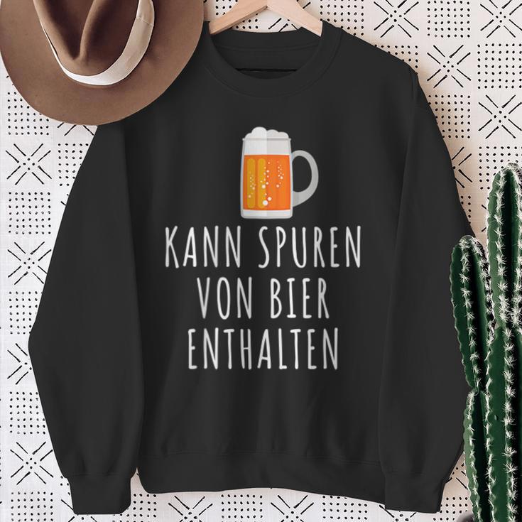 Bier Kann Spurson Bier Enthalten Bier Sweatshirt Geschenke für alte Frauen